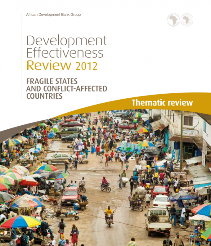AfDBs Development Effectiveness review: Fragile States and conflict-affected countries