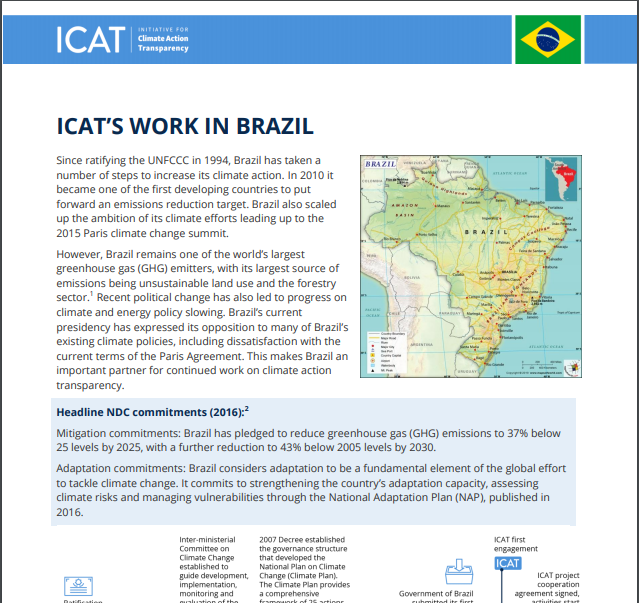 ICAT’s Work in Brazil