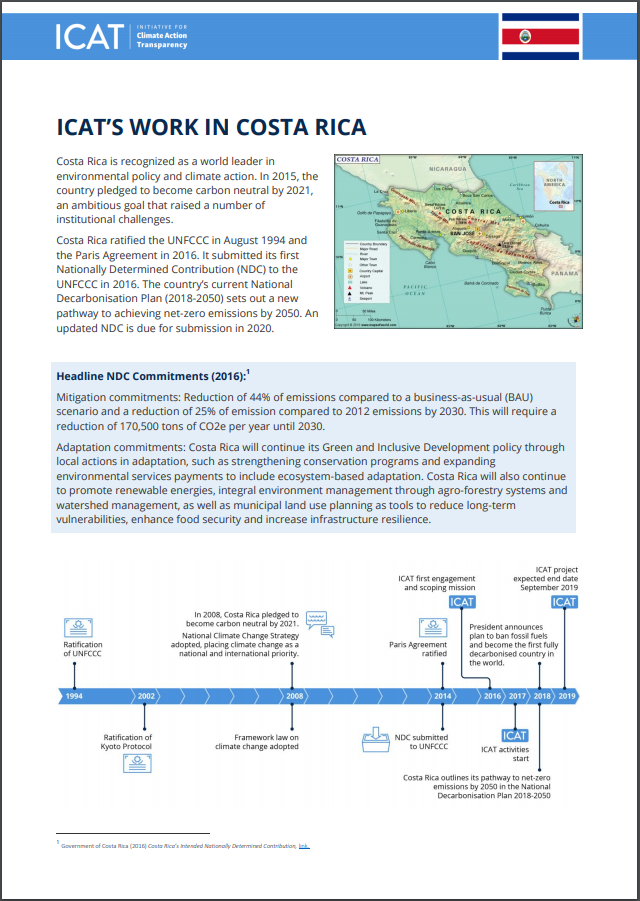 ICAT’s Work in Costa Rica