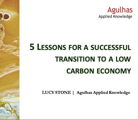 5 lessons for a successful transition to a low carbon economy